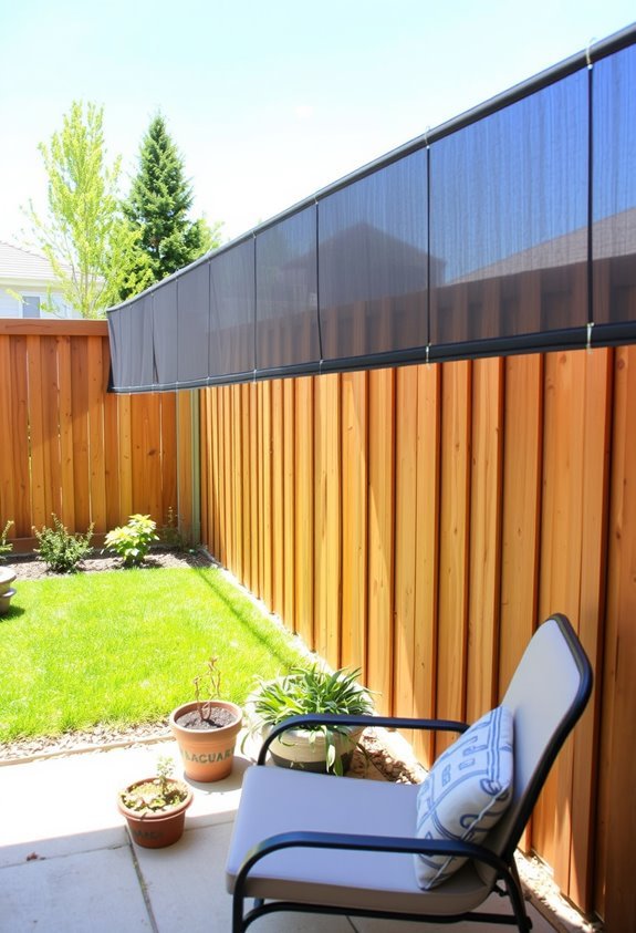 affordable outdoor privacy solution