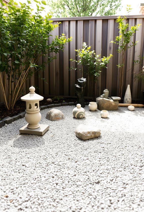 affordable zen garden accents