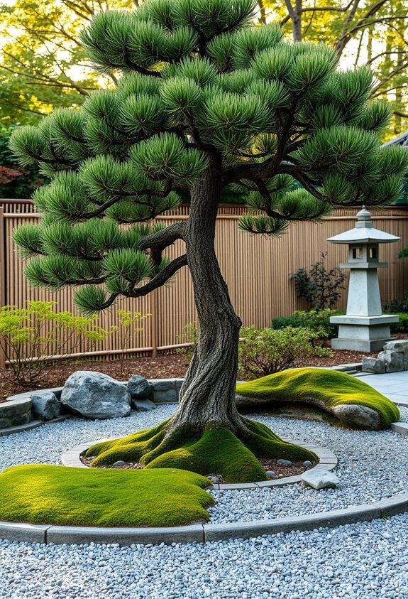 artistic evergreen garden sculptures