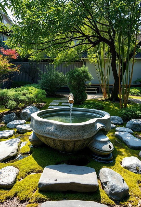authentic japanese garden basin