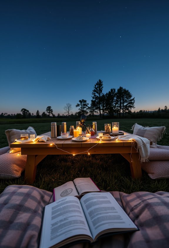 celestial dining under stars