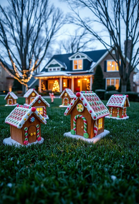 charming festive lawn decorations