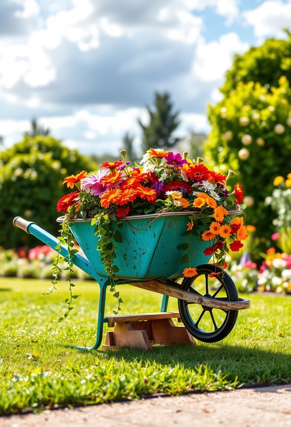 charming garden planter transformation