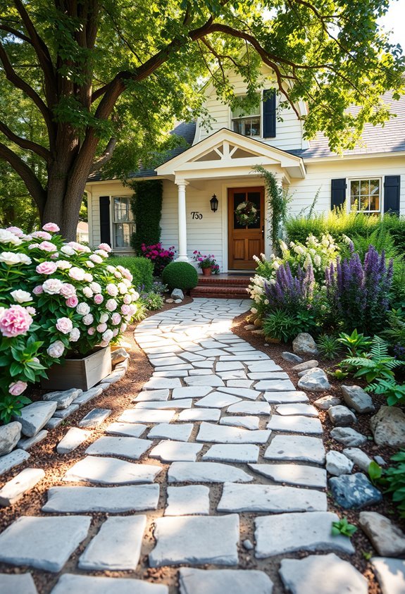 charming rustic cottage garden