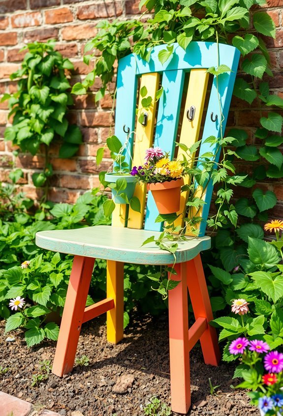 charming vertical garden trellis