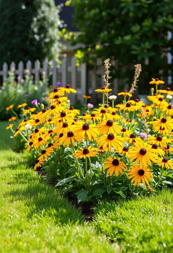 cheerful low maintenance perennials