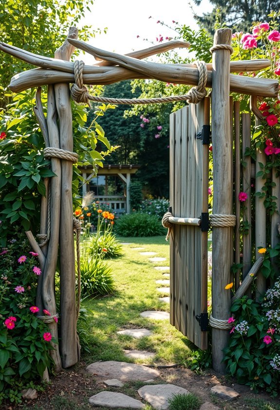 coastal charm garden gateway