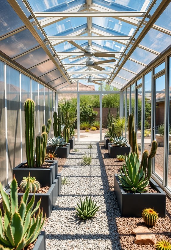 desert greenhouse for plants