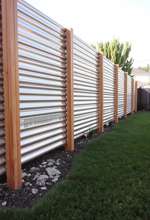 durable industrial style privacy solution