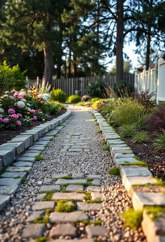 durable visually appealing pathways