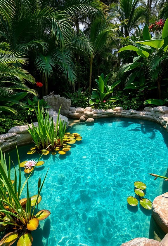 eco friendly aquatic plant filtration