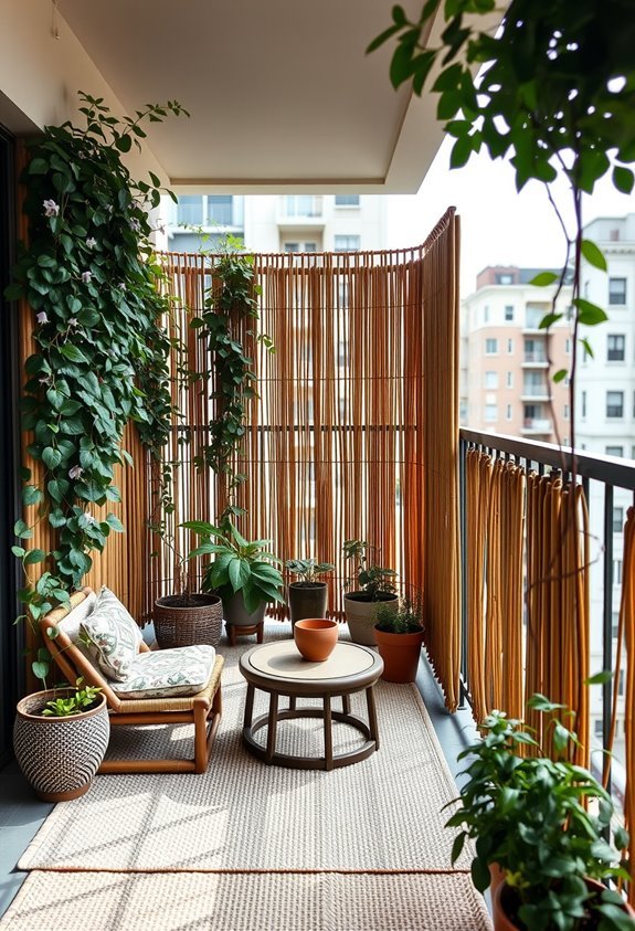 eco friendly bamboo privacy screens