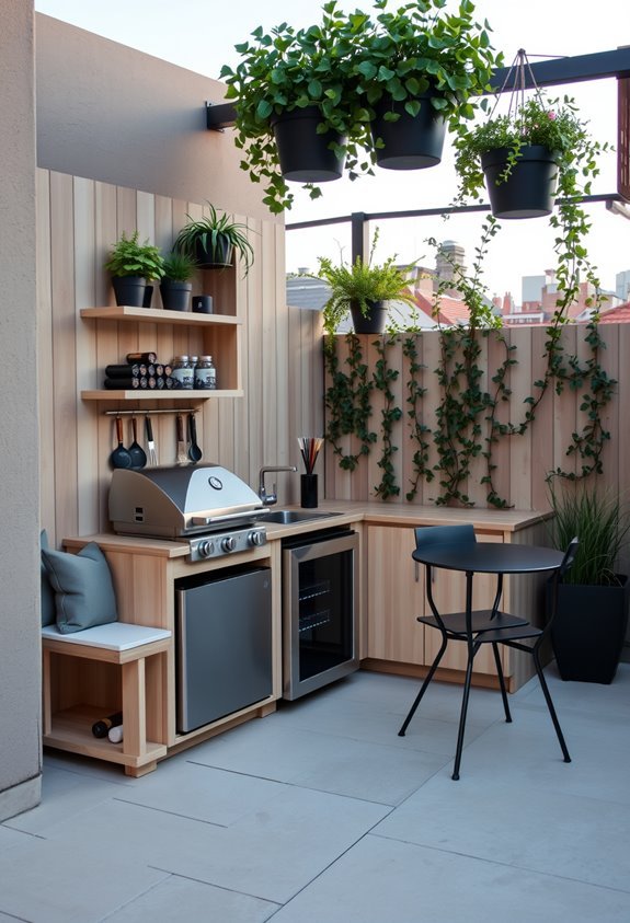 efficient outdoor cooking design