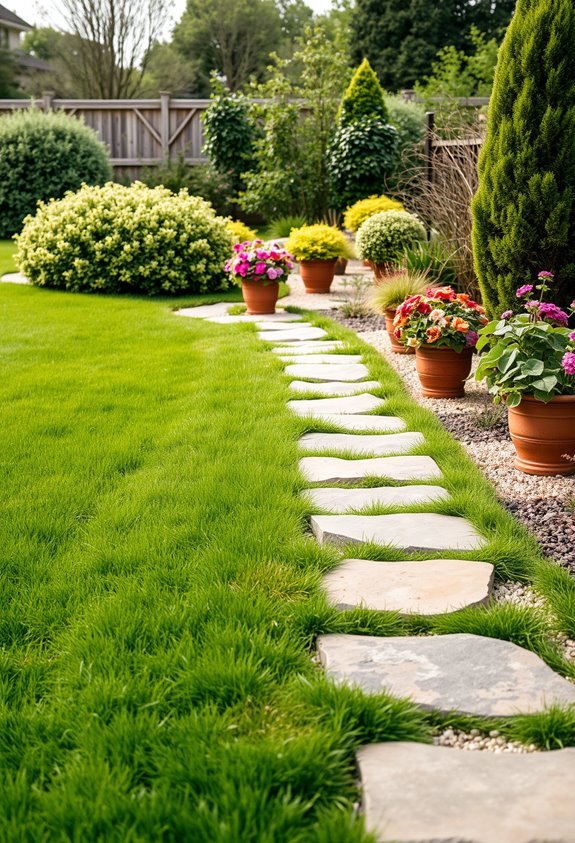 elegant mixed trails design