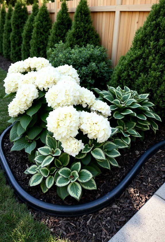 elegant shade garden design