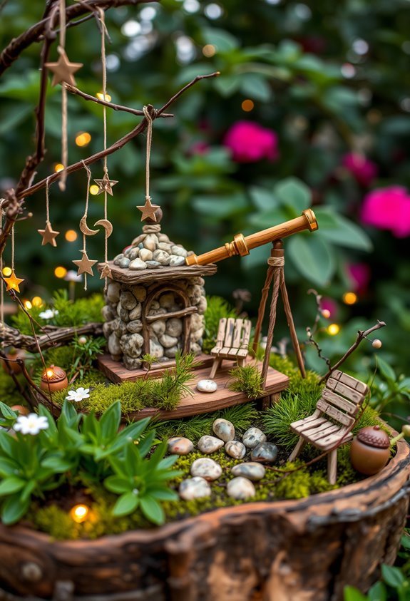 enchanted fairy stargazing observatory