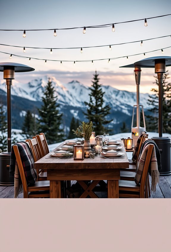 enchanting alpine dining experience