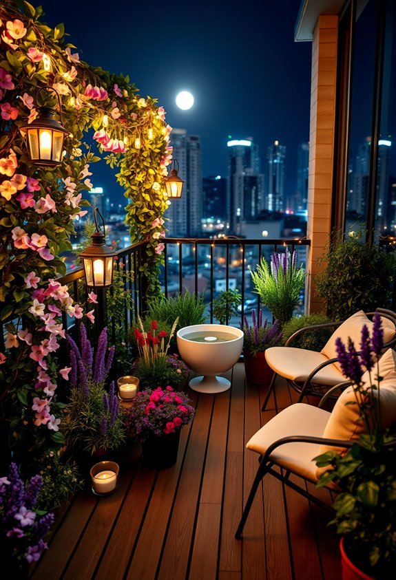 enchanting evening floral retreat