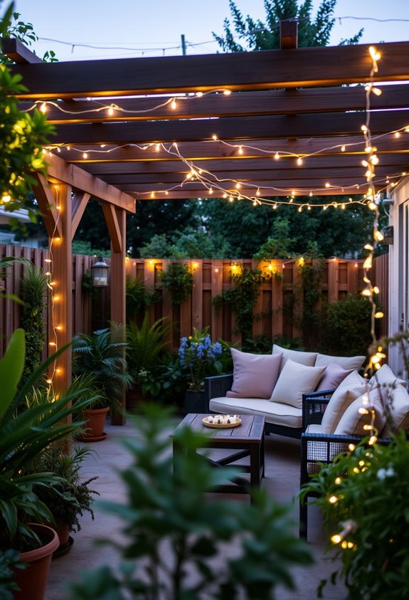 enchanting outdoor fairy lights