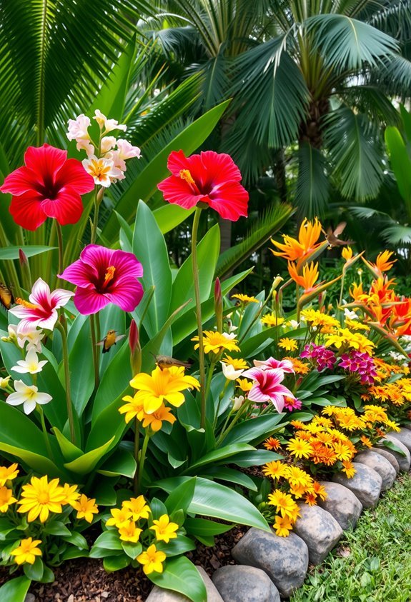 exotic blooms for gardens