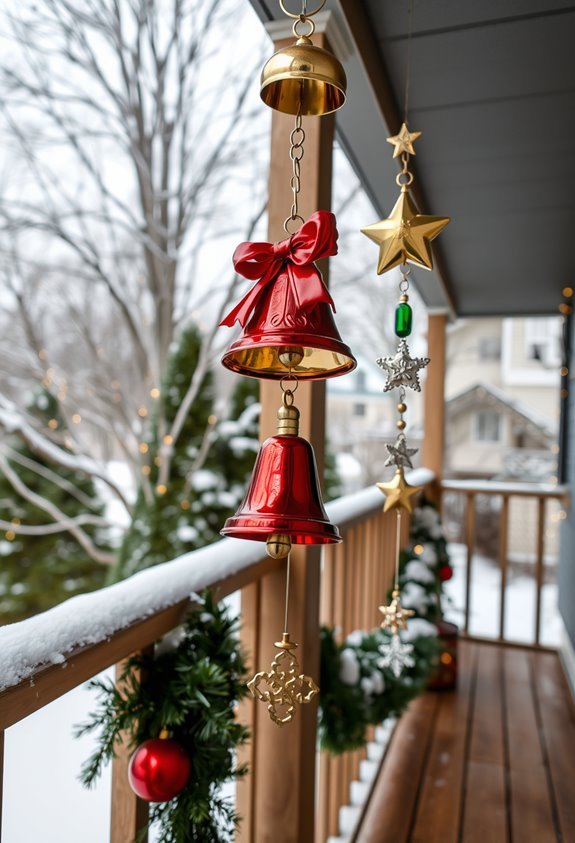 festive durable holiday chimes