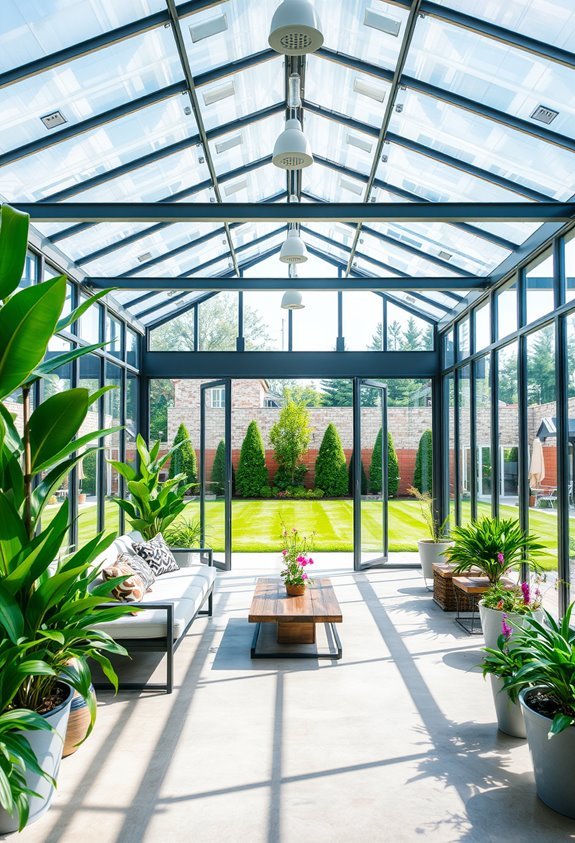 industrial modern greenhouse design