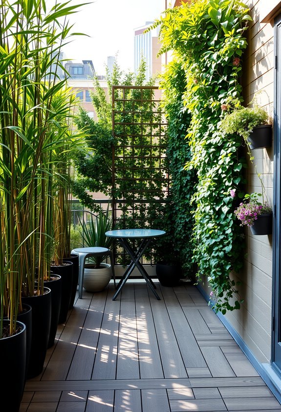instant balcony privacy solutions