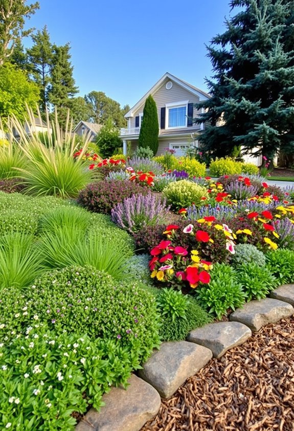layered plantings for erosion