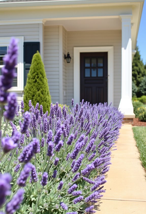 low maintenance stunning lavender blooms