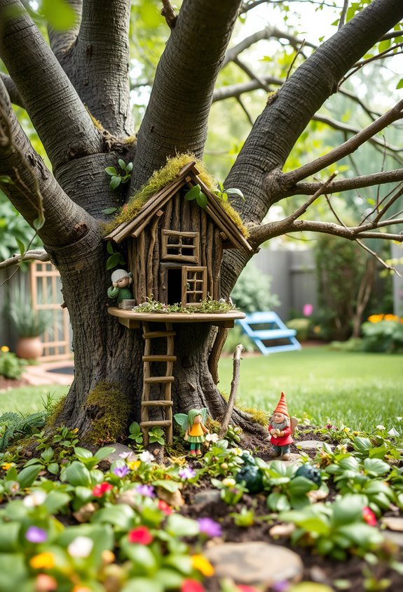 magical miniature treehouses created