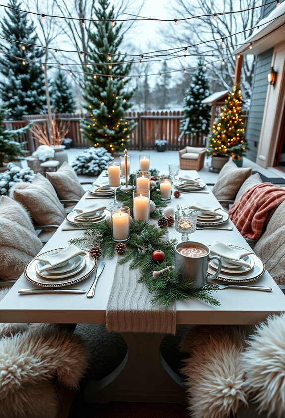 magical winter dining experience