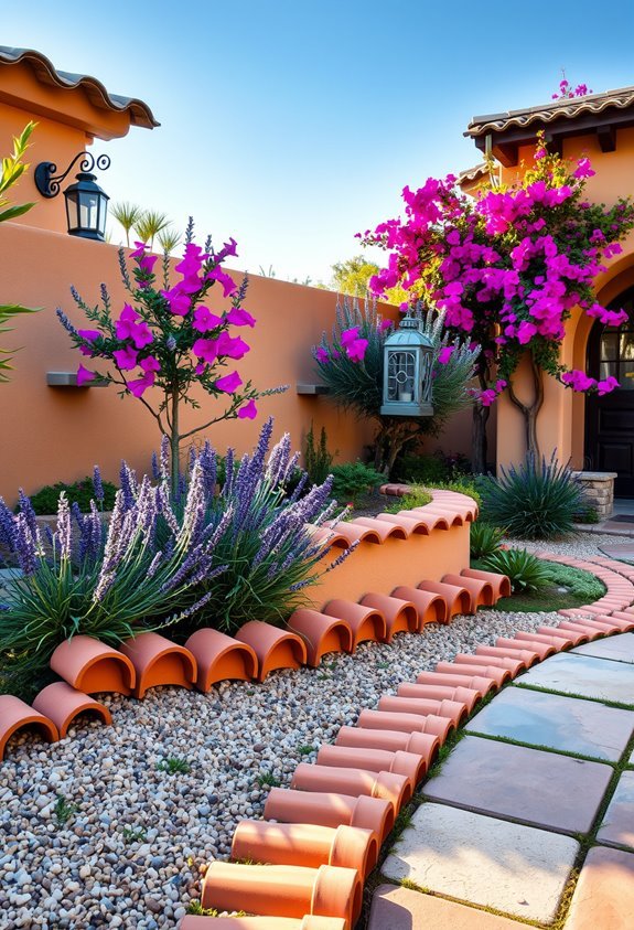 mediterranean charm decorative tiles