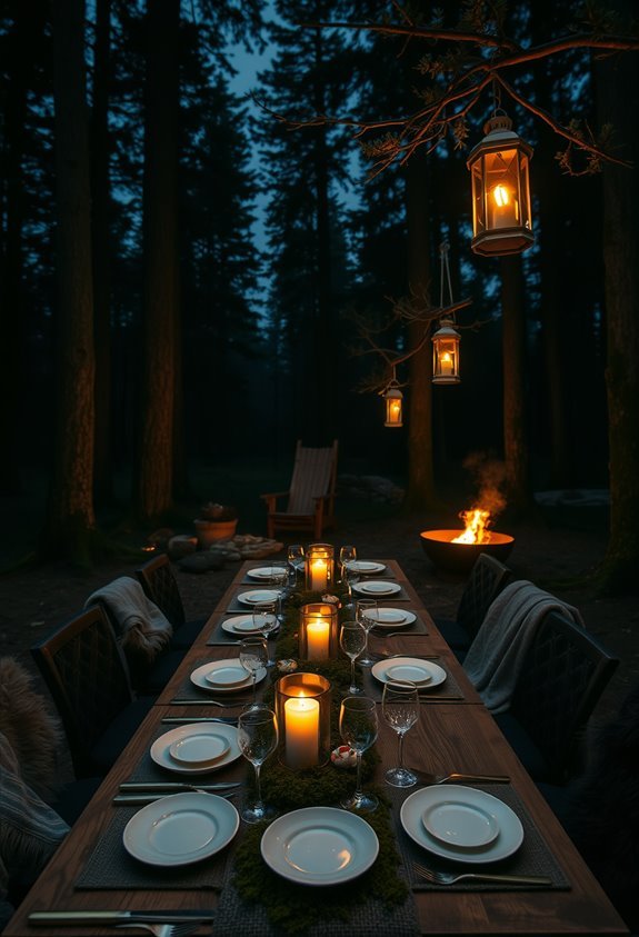 mystical forest dining experience
