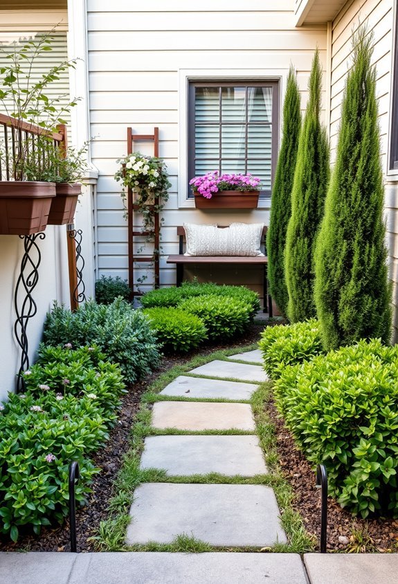 optimize small yard space