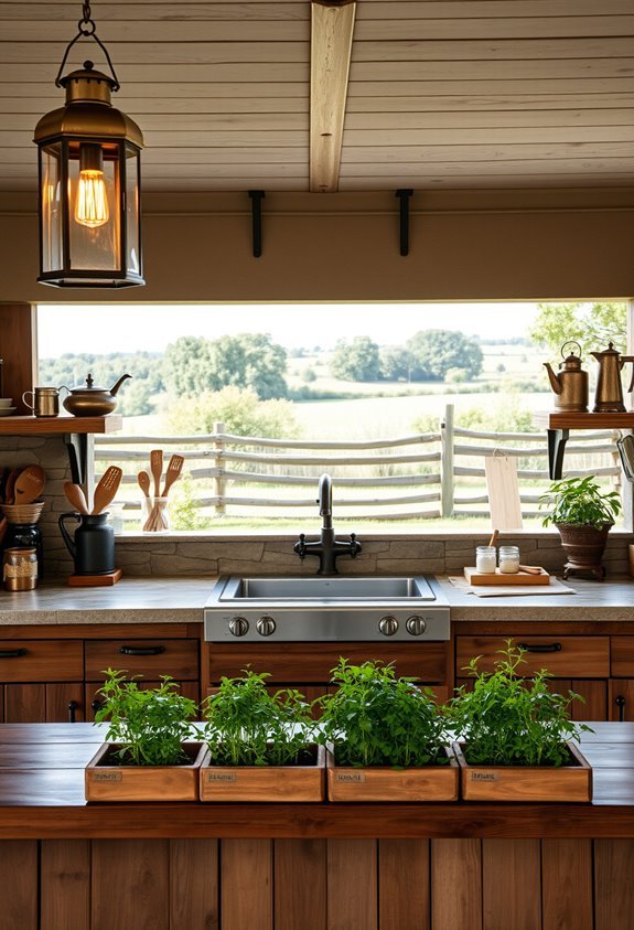 rustic charm and functionality