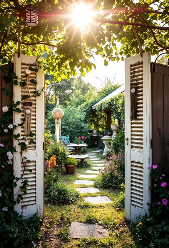 rustic charm for gardens