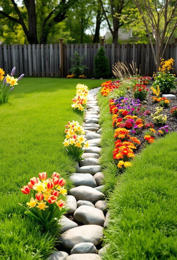 seasonal floral color displays