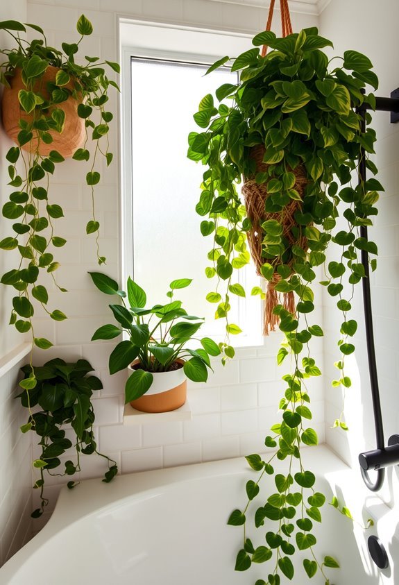 shade loving pothos plants