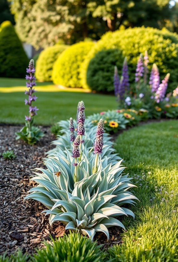 silvery drought tolerant edging plant