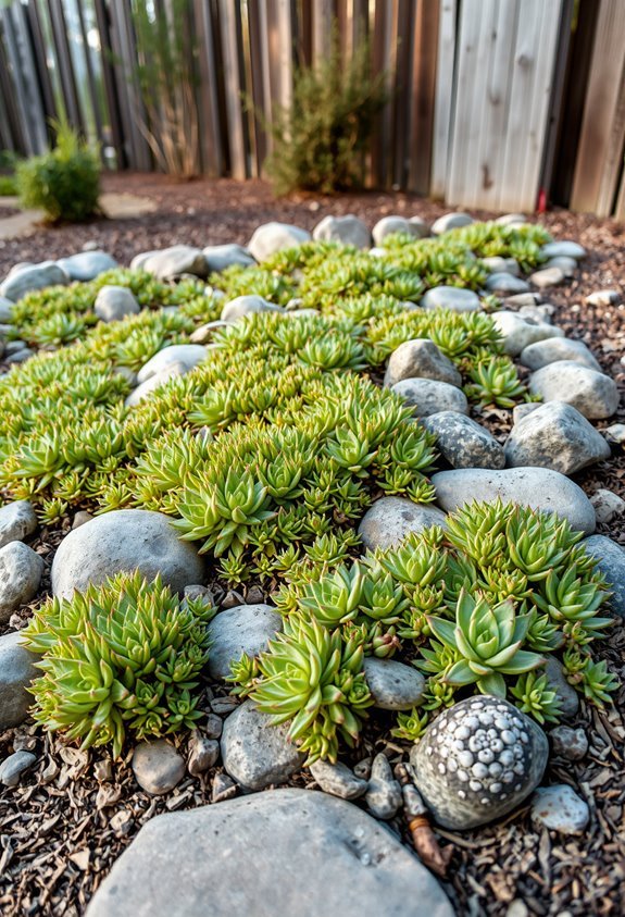 succulents for low maintenance landscaping