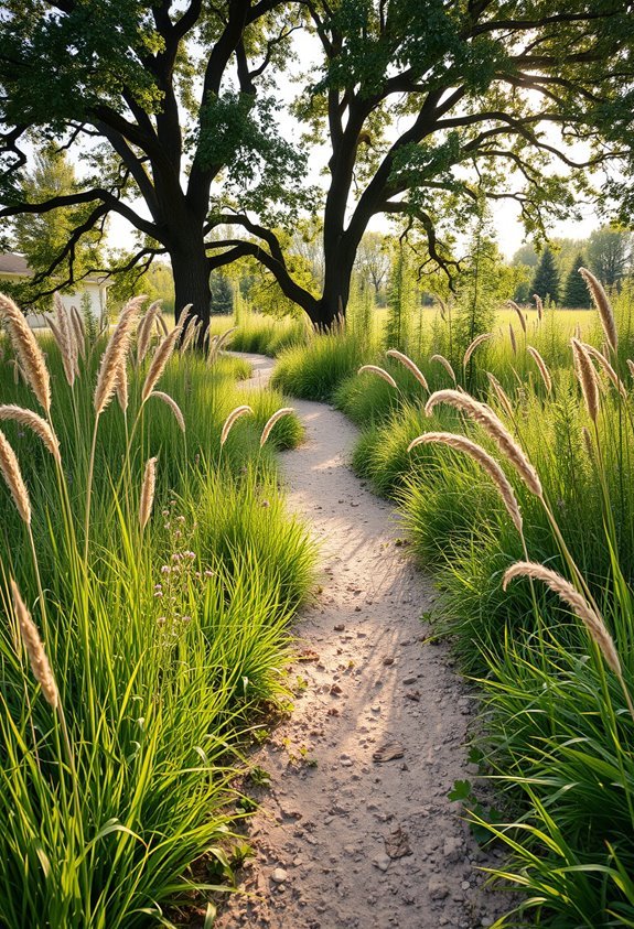 sustainable low maintenance garden pathways