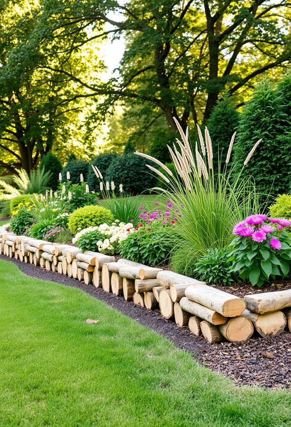 sustainable vertical garden borders