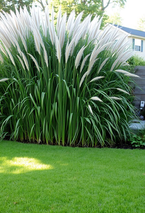 tall grasses for privacy