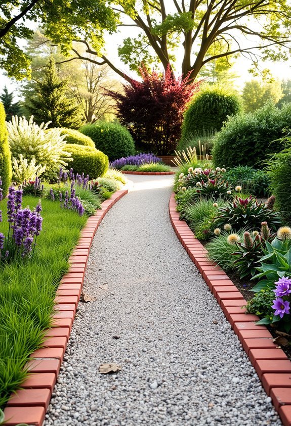 timeless brick pathway elegance