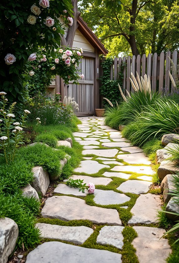 timeless natural stone pathways