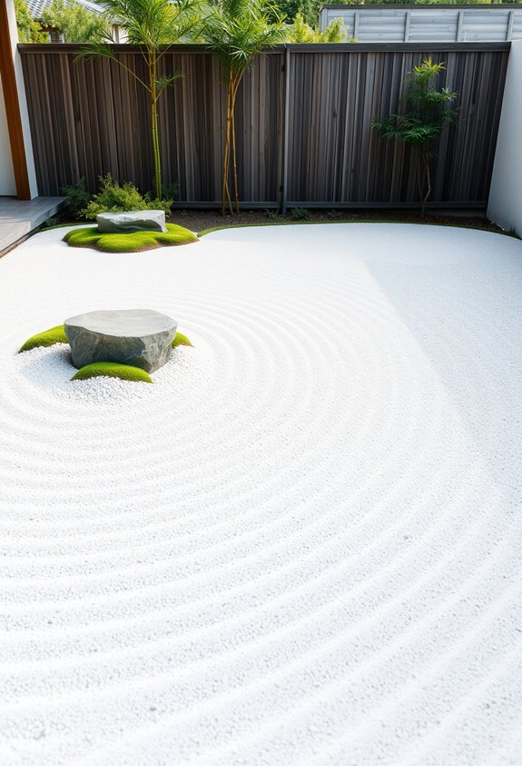 tranquil gravel garden patterns