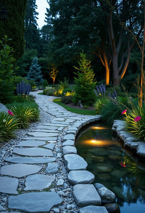 tranquil water pathways design