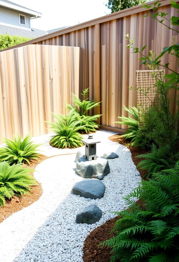 tranquil zen garden retreat