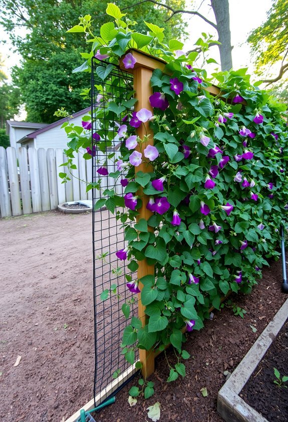 trellis screen with hardware cloth