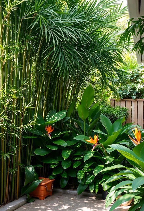 tropical living privacy screens
